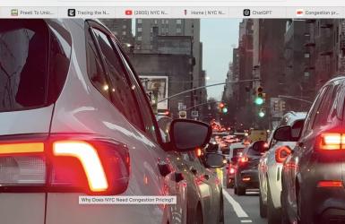 म्यानहटन प्रवेश गर्ने सवारी साधानलाई आजबाट दैनिक शुल्क, उवर र ट्याक्सीमा भने ट्रिपको आधारमा यात्रुबाटै असुल्ने